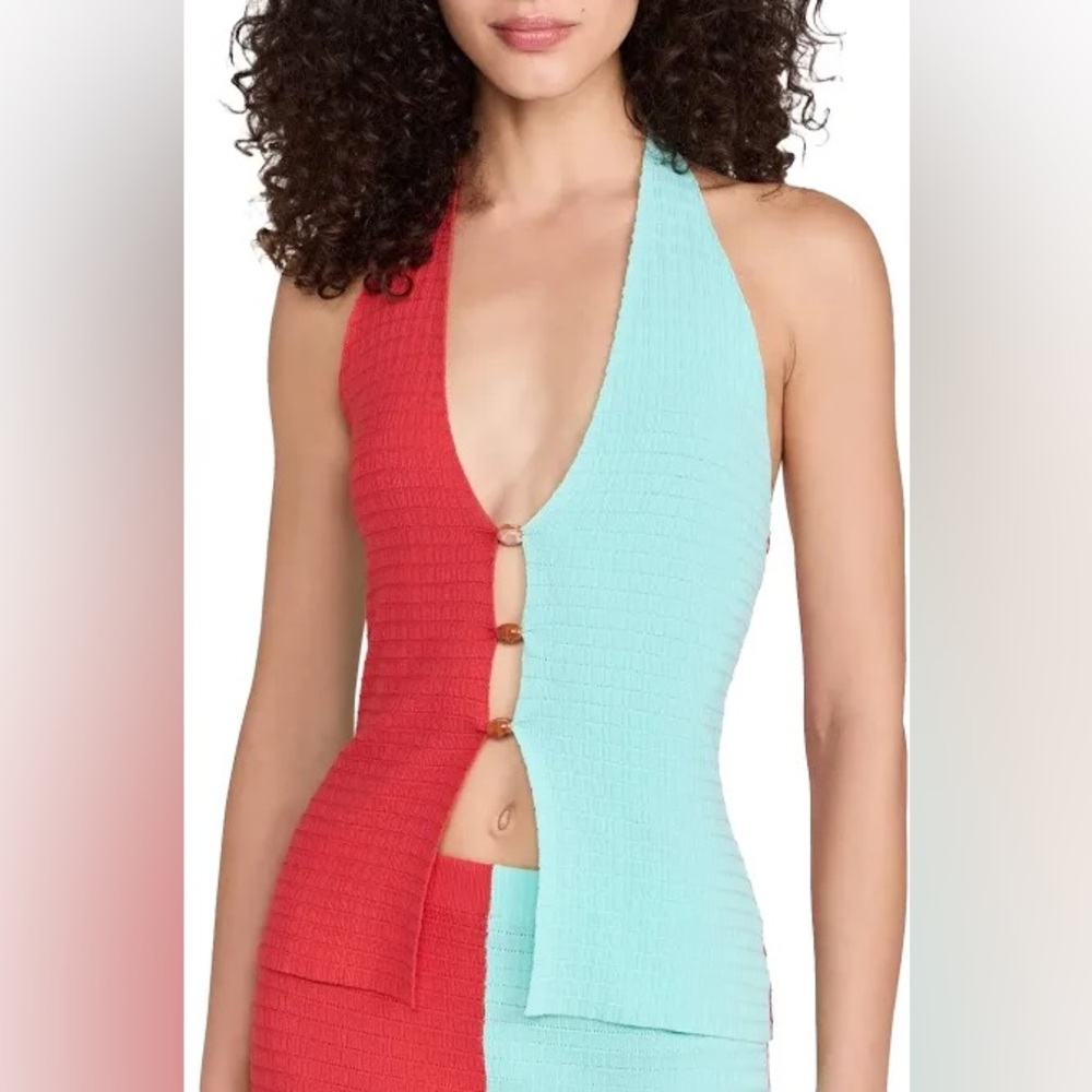 Seven Wonders Elita Colorblock Halter Top